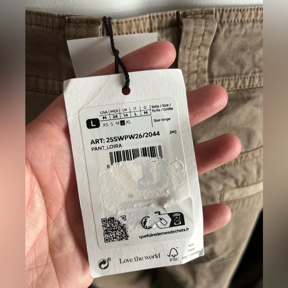 Desigual NWT Cargo Capris - Picture 3 of 8